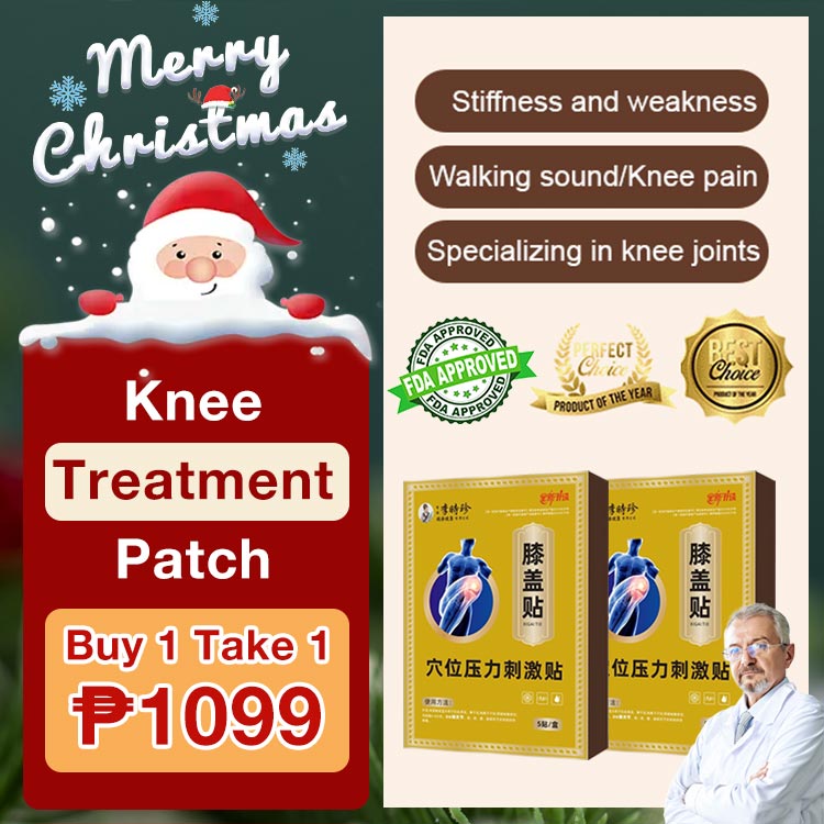 Christmas Promotion Buy 1 Take 1-Knee Treatment Patch-Recommended by orthopedic experts, cure knee problems in seven days!